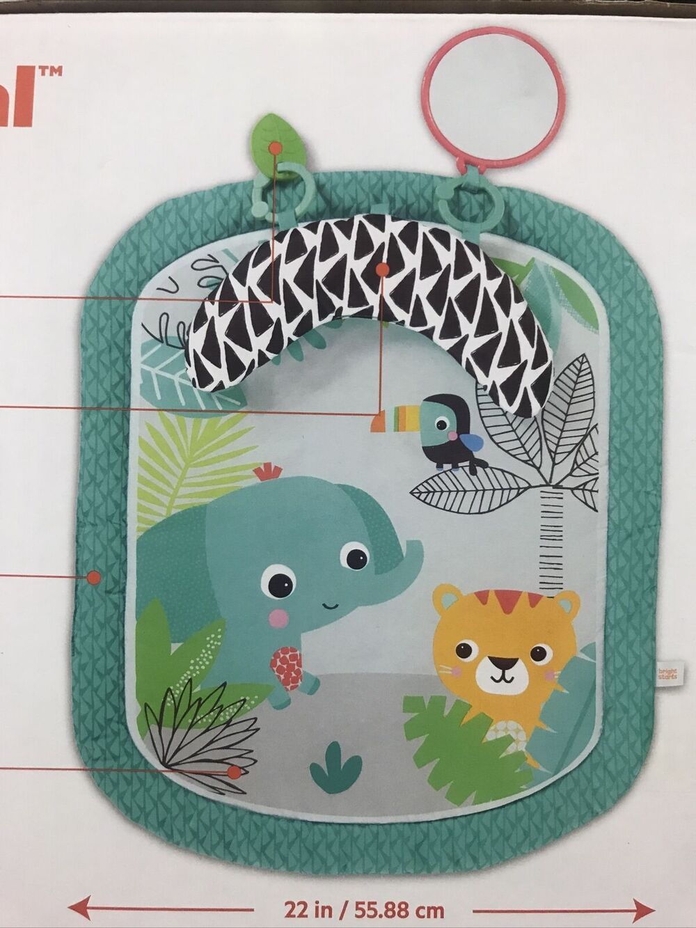 Bright Starts Totally Tropical Prop Mat